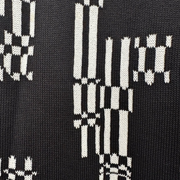 Josh Goot Black and White Sweater Dress - Picture 3 of 5